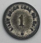 1914 Lilly Brook Coal Co. 1 Cent Token