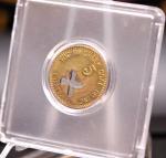 Yocum Creek Coal 5¢ Brass Mine Token