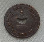 Kentucky Stearns Coal & Lumber 5¢ Token