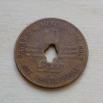 Gibson Coal Mine 10 Cent Scrip Token 1941