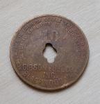 Gibson Coal Mine 10 Cent Scrip Token 1941