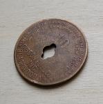 Gibson Coal Mine 10 Cent Scrip Token 1941