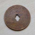 Gibson Coal Mine 10 Cent Scrip Token 1941