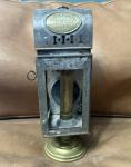 Vintage Masson Paris Miner Safety Lamp Lantern