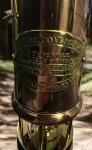 Vintage British Coal Miners Lamp from Wales