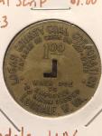 Logan County Coal Scrip Trade Token - $1.00