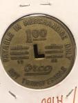 Logan County Coal Scrip Trade Token - $1.00