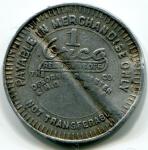 American Coal Company Trade Token - 1¢ Scrip