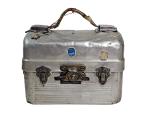 Vintage Aluminum Coal Miner's Lunch Box Pail