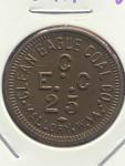 Clean Eagle Coal Co. 25-Cent Trade Token