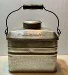 Vintage Aluminum Coal Miners Lunch Pail