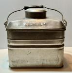 Vintage Aluminum Coal Miners Lunch Pail