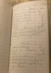 Set of 3 Vintage Coal Mining Ledger Books