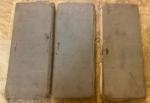 Set of 3 Vintage Coal Mining Ledger Books