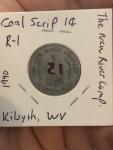 Coal Scrip Trade Token - New River Co