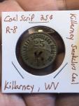 25 Cent Coal Scrip Token - Killarney, WV