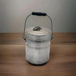 Vintage Stackable Coal Miners Lunch Buckets Set