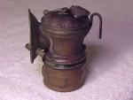 Auto Lite Brass Carbide Lamp for Coal Miners