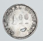 Gulf Coal Company Scrip Token Coin Dayton Ohio