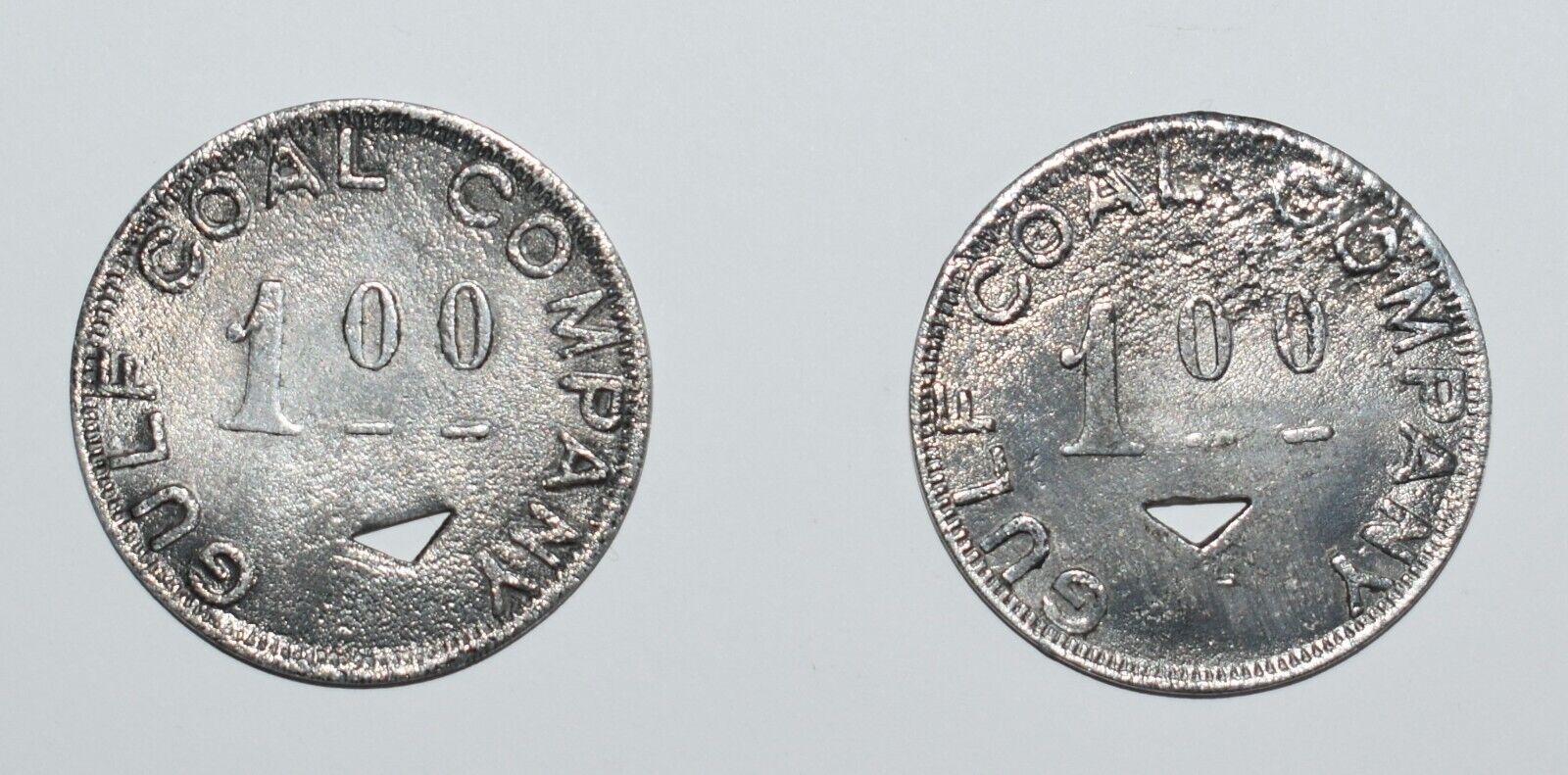 Gulf Coal Company Scrip Token Coin Dayton Ohio