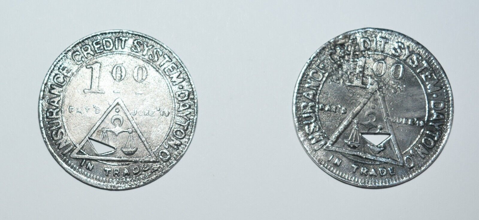 Gulf Coal Company Scrip Token Coin Dayton Ohio