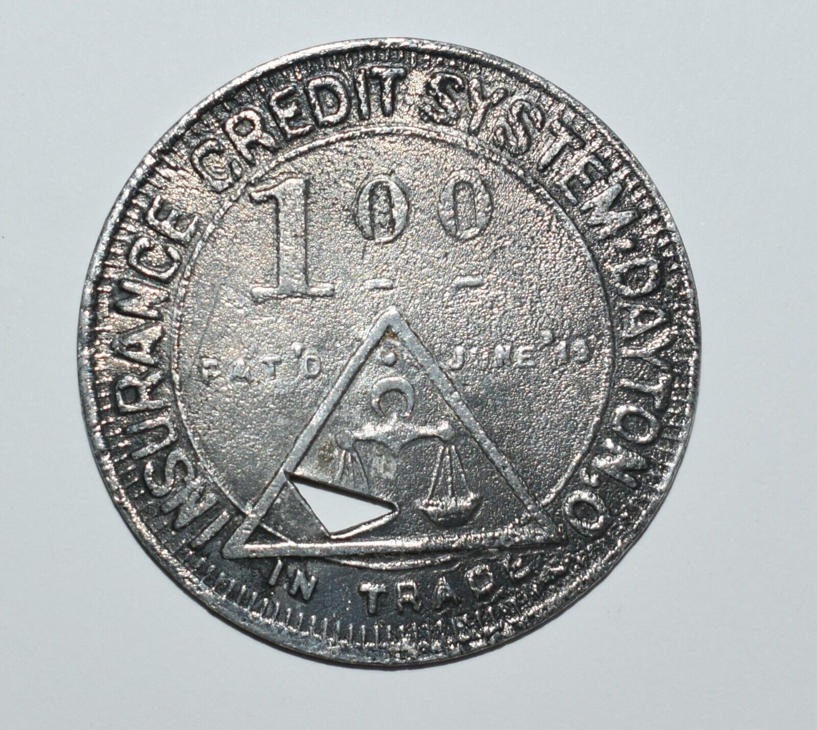 Gulf Coal Company Scrip Token Coin Dayton Ohio
