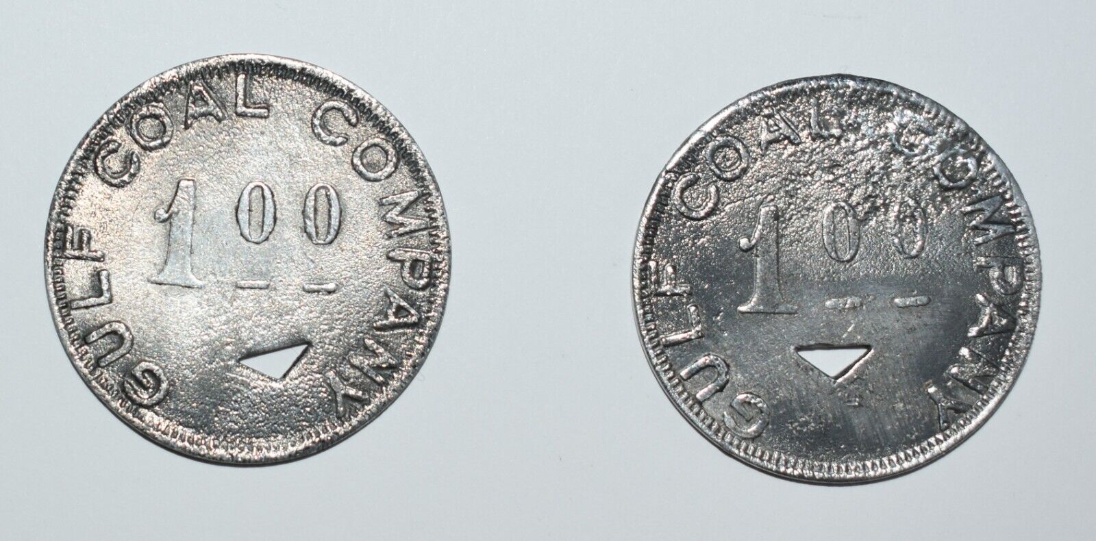 Gulf Coal Company Scrip Token Coin Dayton Ohio
