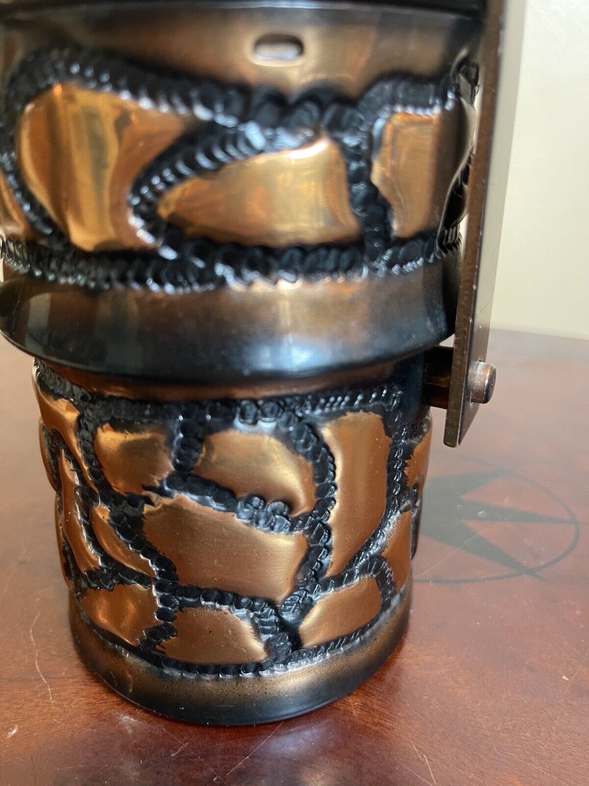 Vintage Carbide Coal Mining Lamp from Poland 9