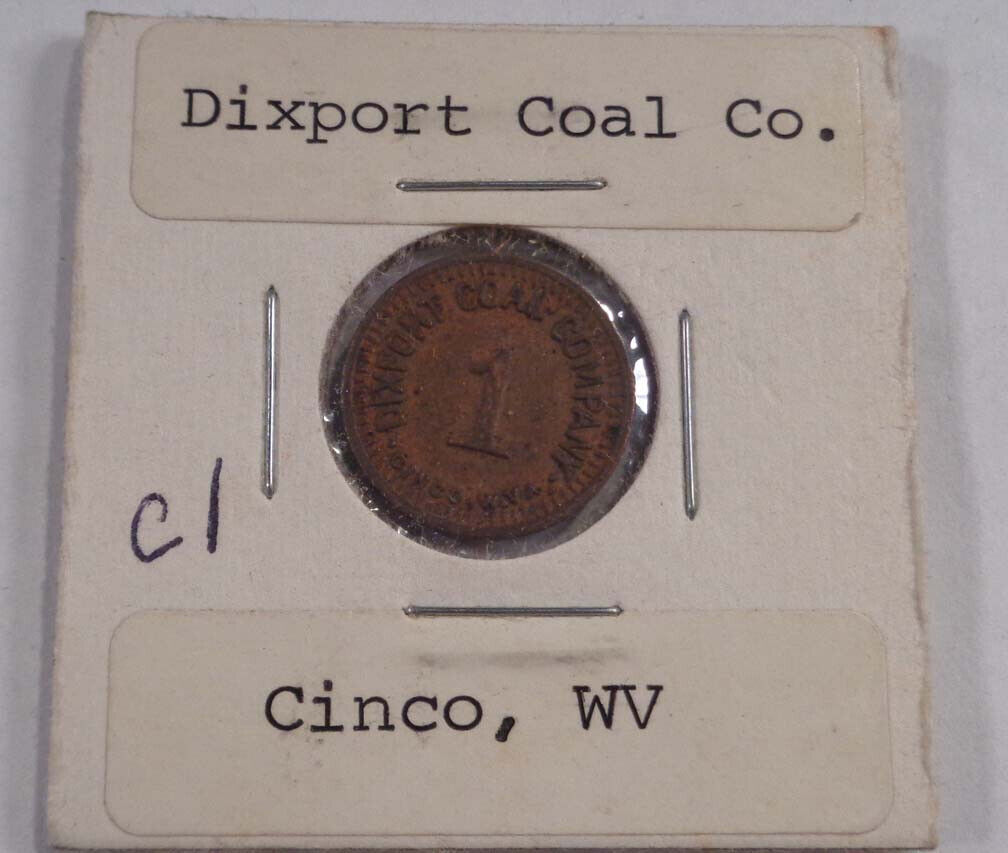 Dixport Coal Co. Cinco, WV 1c Scrip SG-436