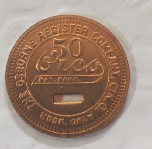 Gorgas Alabama Coal Mining Scrip Token Clacker