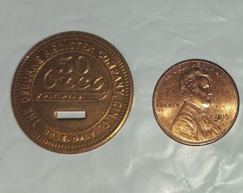 Gorgas Alabama Coal Mining Scrip Token Clacker