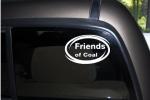 Coal Friends Vinyl Decal Bumper Sticker Car Truck