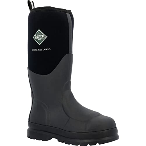 Men's Met Guard Steel Toe Rubber Work Boots