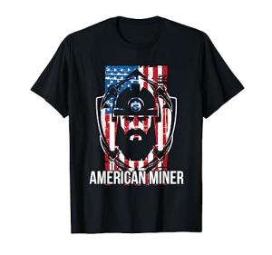 American Coal Miner T-Shirt | Underground Mining Shirt