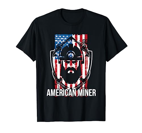American Coal Miner T-Shirt | Underground Mining Shirt