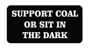 3pcs Funny Coal Mining Hard Hat Vinyl Stickers