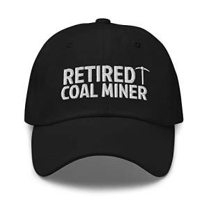 Coal Miner Embroidered Dad Hat Adjustable Baseball Cap