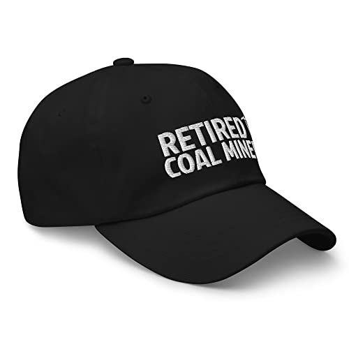 Coal Miner Embroidered Dad Hat Adjustable Baseball Cap