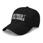 Coal Miner Embroidered Dad Hat Adjustable Baseball Cap