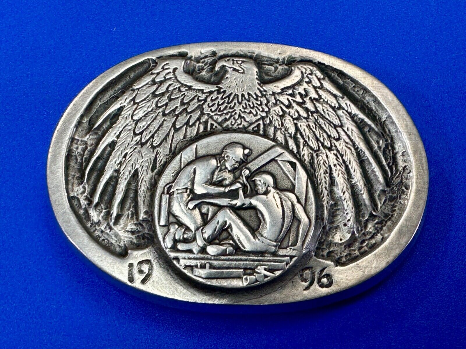 Vintage 20th Annual Rocky Mountain Coal Mine Rescue Buckle