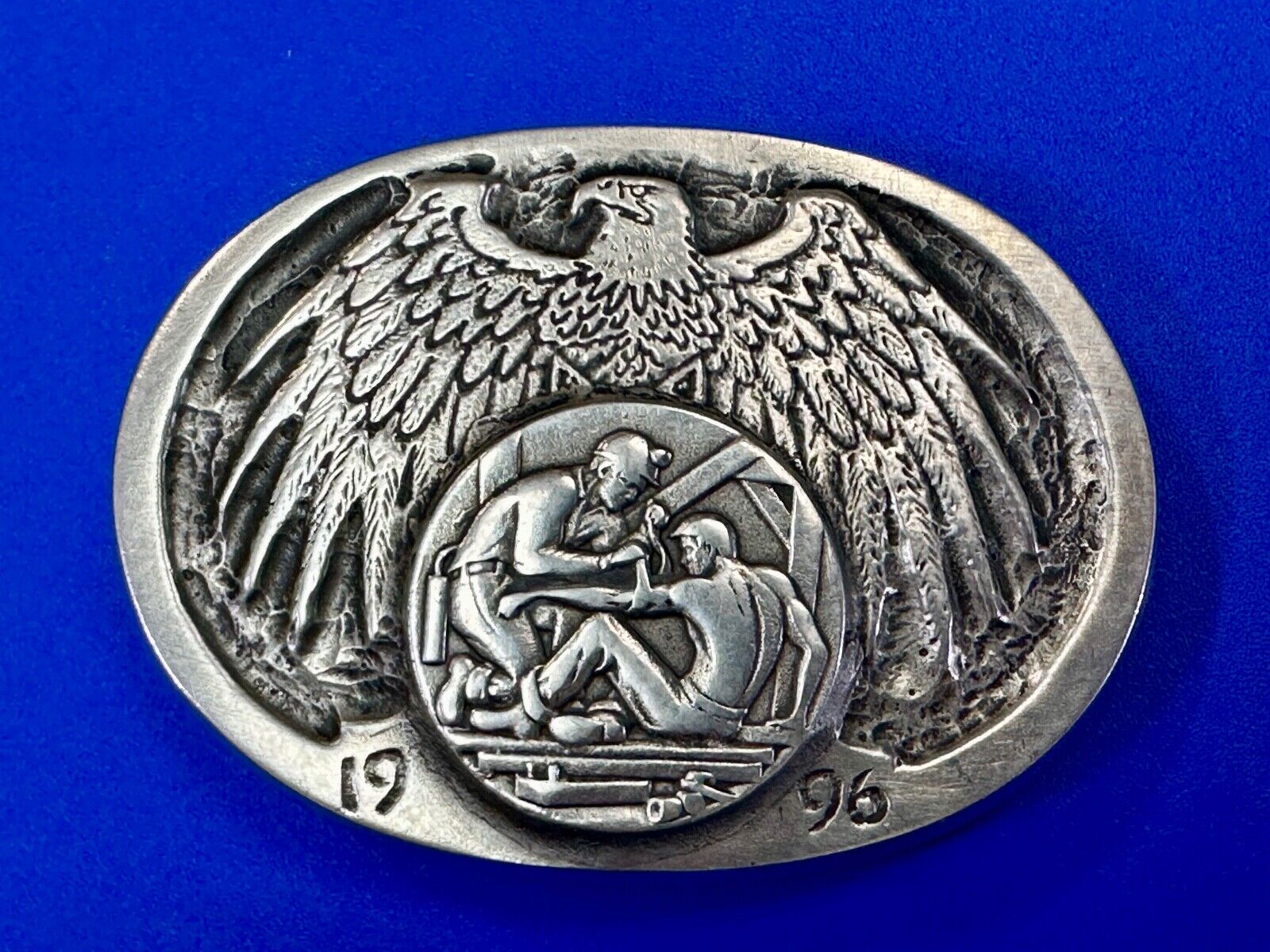 Vintage 20th Annual Rocky Mountain Coal Mine Rescue Buckle