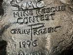 Vintage 20th Annual Rocky Mountain Coal Mine Rescue Buckle