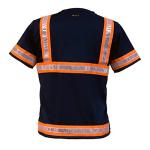 Men's Reflective Safety Work Shirts - Short Sleeve T-Shirts