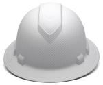 Matte White Graphite Pattern Hard Hat by Pyramex