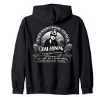 Retired Miner God Family Coal Zip Hoodie" -> "Underground Miner Family God Coal Zip Hoodie