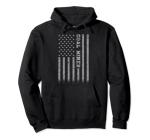 American Flag Hoodie for Coal Miners