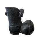 Kentucky Coal Work Shoe/Boot Figurine, Vintage Hand Carved