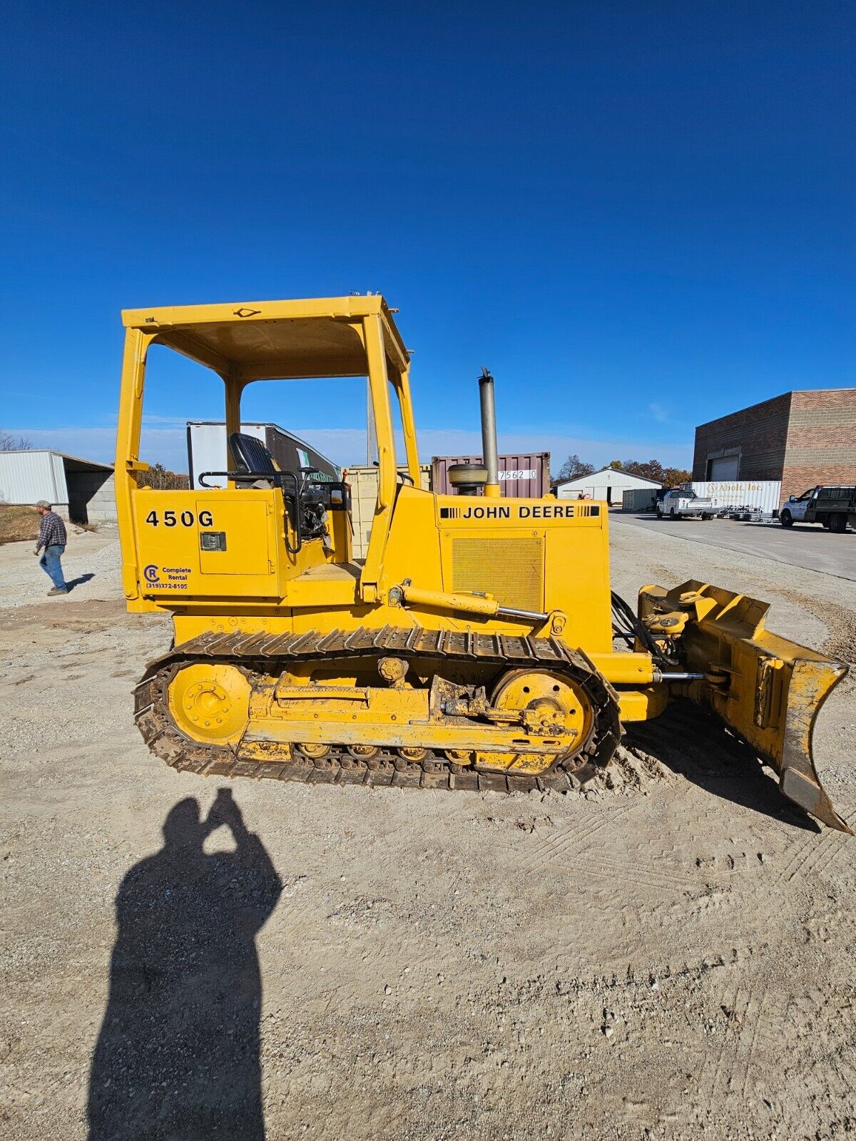 John Deere 450G Dozer for Coal Mining
