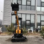 Mini Excavator with Hydraulic Thumb and Briggs & Stratton Engine
