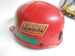Red MSA Comfo-Cap with Liner for Coal Miners